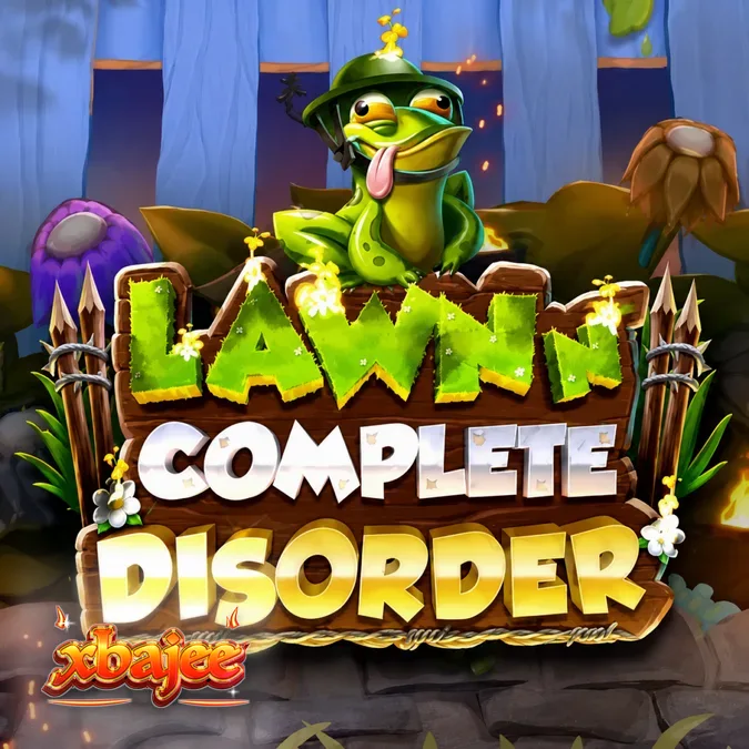 Lawn N’ Complete Disorder স্লট গেমের রঙিন ইন্টারফেস